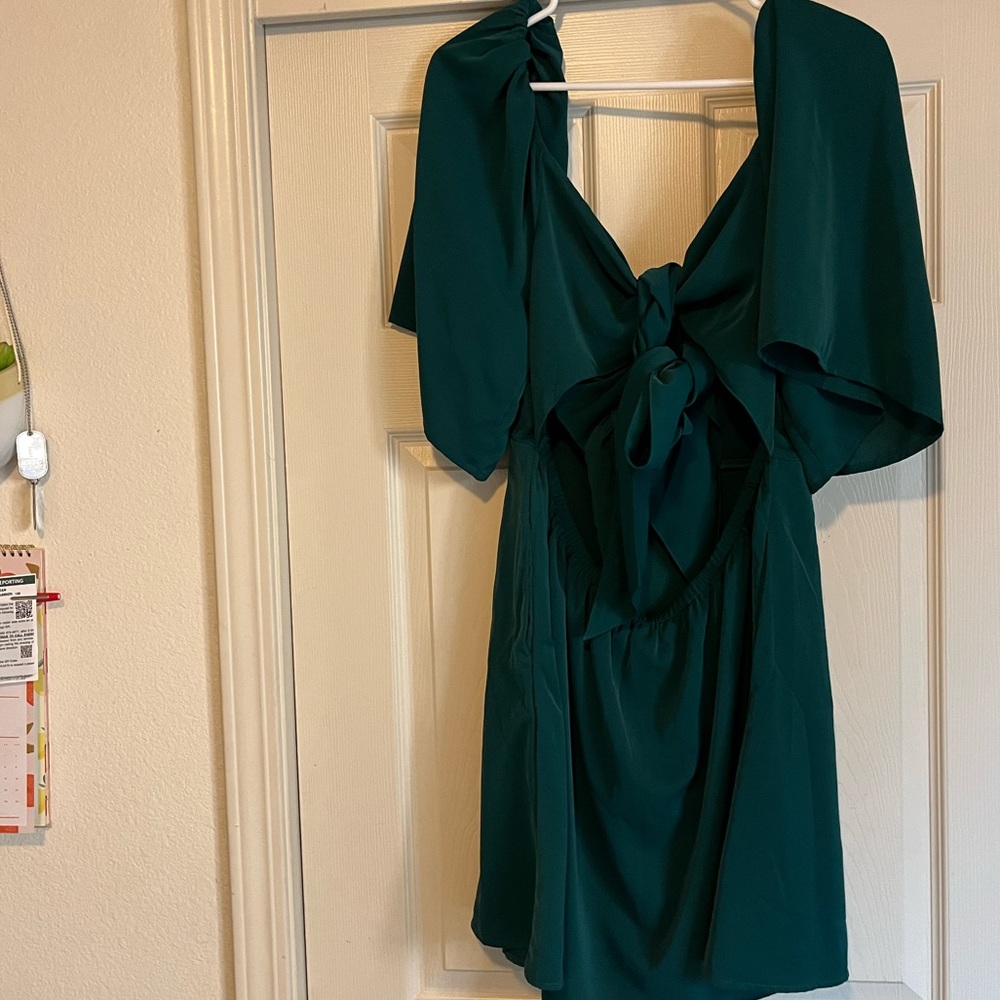 Abercrombie Emerald Green Dress